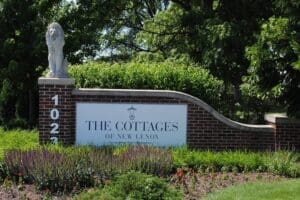 Image Gallery: The Cottages of New Lenox Sign